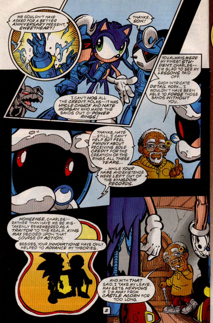 Sonic - Archie Adventure Series August 1999 Page 2